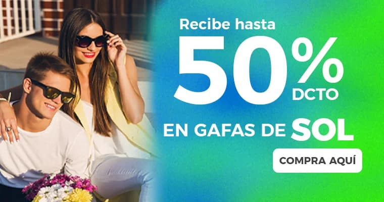 Promoción gafas de sol - Hasta 50% de descuento en Optilux Valledupar